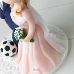 cake topper matrimonio, personalizzato in fimo