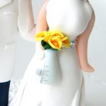 cake topper matrimonio chimica - sposi chimici - personalizzato in fimo