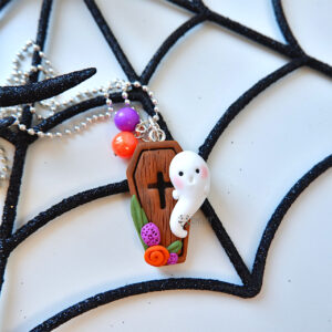 Collana Bara Fantasmino Fimo