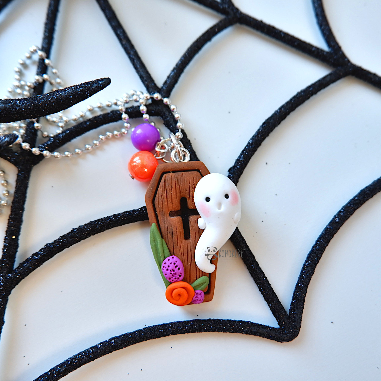 Collana Bara Fantasmino Fimo