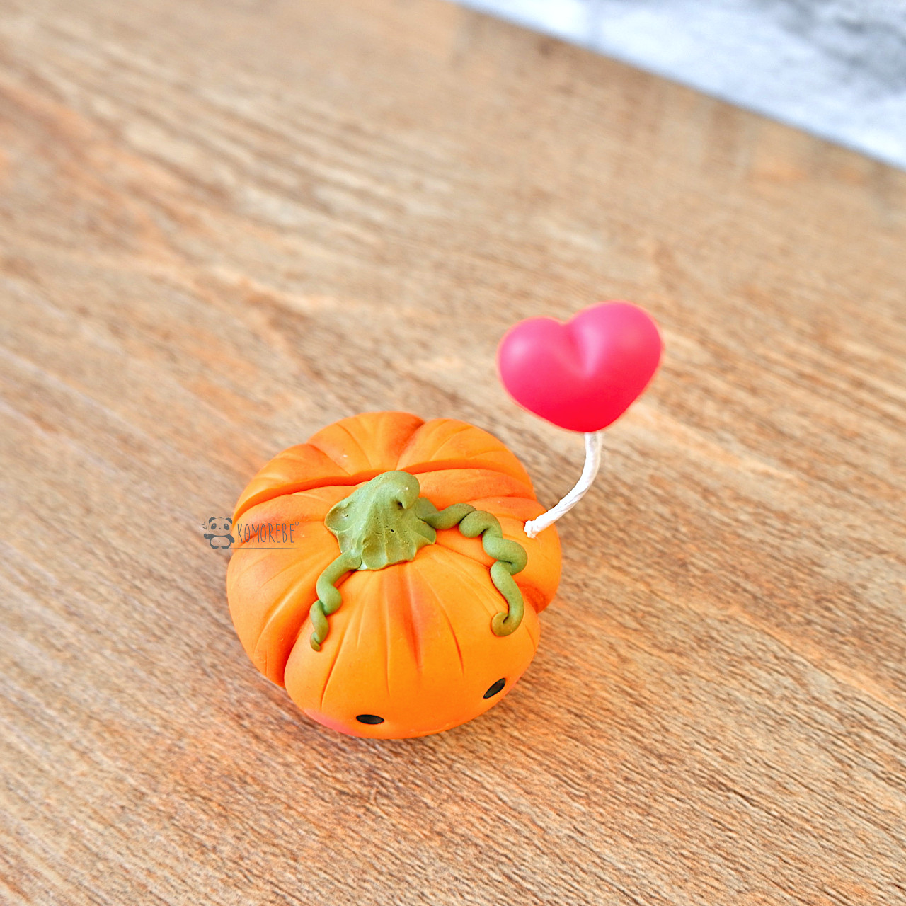 Portafoto Zucca Kawaii Fimo