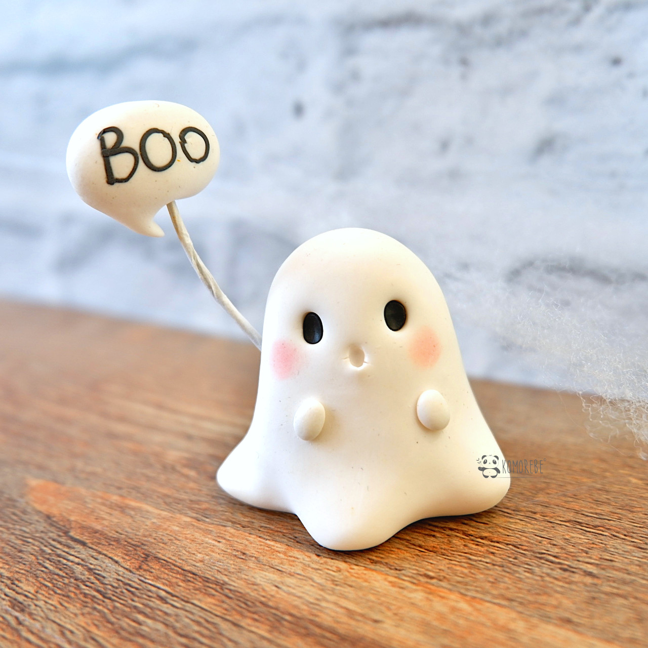 Portafoto Fantasma Kawaii Fimo